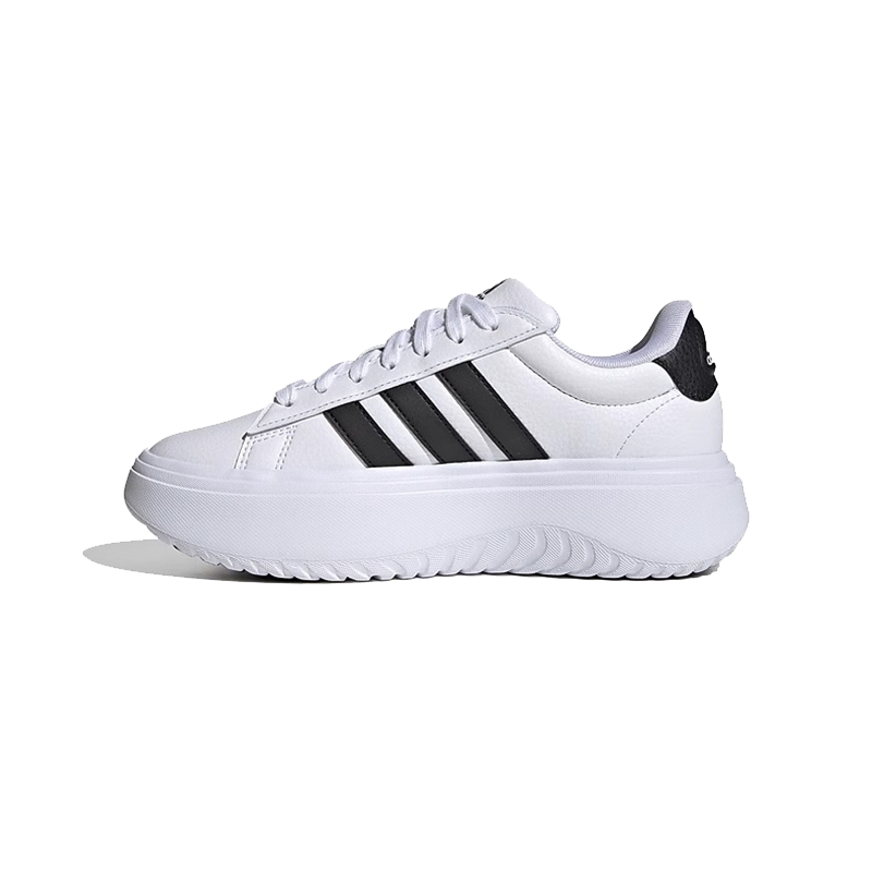 Adidas阿迪达斯女鞋2025秋季新款简约网球厚底运动休闲鞋IE1092