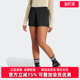 梭运动休闲织短裤 新款 JC5191 2025夏季 Adidas阿迪达斯三叶草女裤