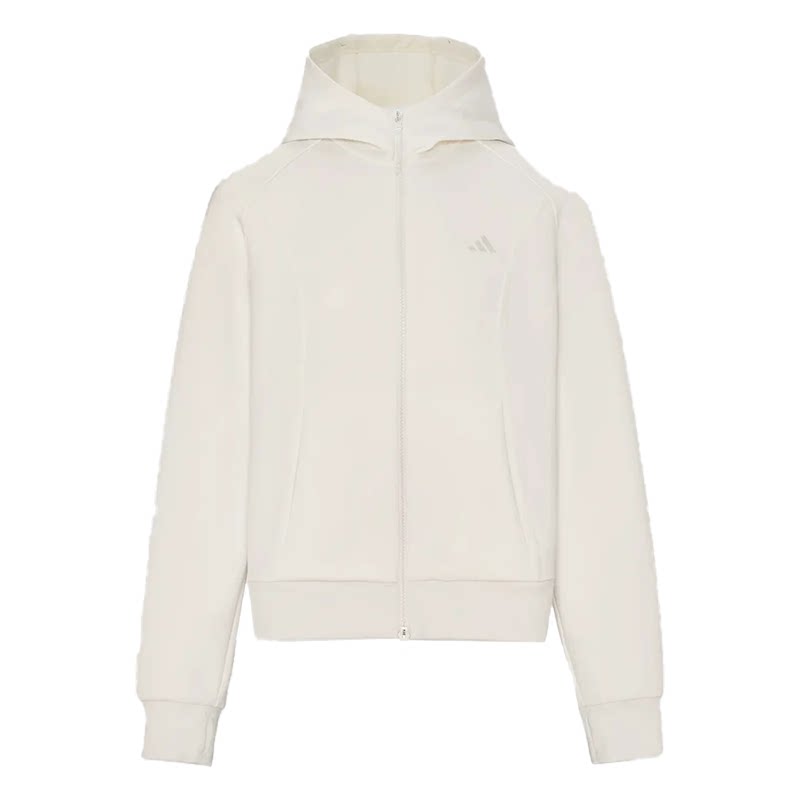 Adidas阿迪达斯女装2026冬季新款FAV KN JKT休闲连帽外套KZ1602