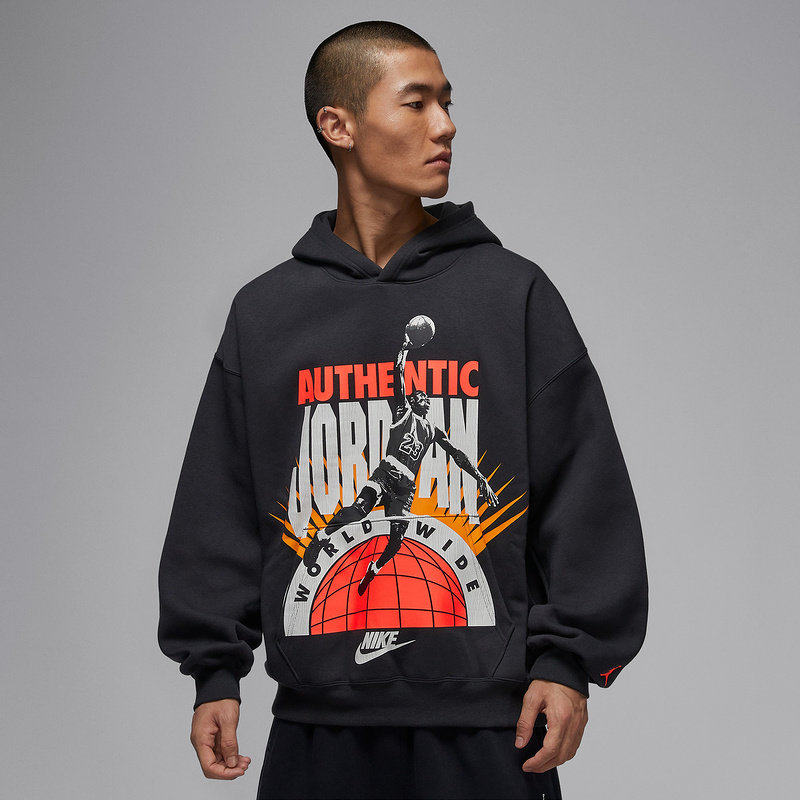 Nike耐克男装2025冬季新款AS M J BRK AJ6 FLC PO连帽卫衣IF1844