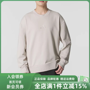 新款 2025秋季 CRW套头卫衣JI6386 SZN Adidas阿迪达斯男装