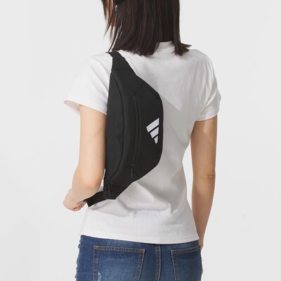 Adidas阿迪达斯男女同款2026秋新款ESS WAIST BAG百搭腰包JM7155