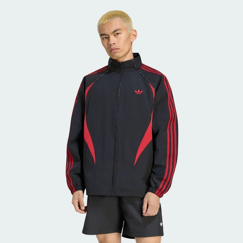 Adidas阿迪达斯三叶草男装2026秋季新款STREET运动休闲外套KX0819