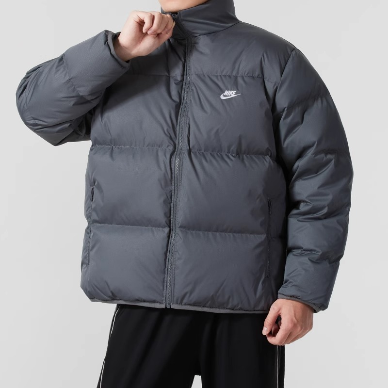 Nike耐克男装冬季新款运动休闲简约百搭立领保暖羽绒服FZ5029