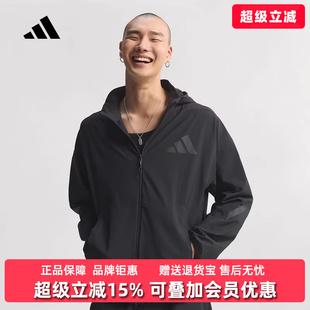 Adidas阿迪达斯男装 新款 Z.N.E.连帽梭织夹克外套KD8494 2026夏季