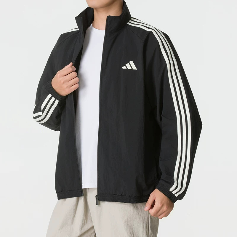 Adidas阿迪达斯男装2026秋季新款ST 3ST LW JKT立领外套