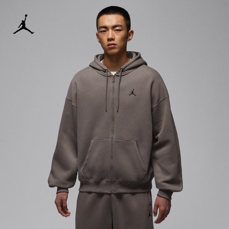 Nike耐克男装2025冬季新款AS M J BRK OVS FZ HD连帽夹克IB7232
