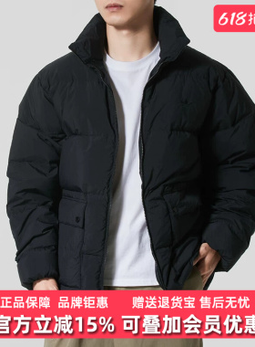 Adidas阿迪达斯三叶草男装2025冬季新款DOWN PUFF羽绒服KD1857