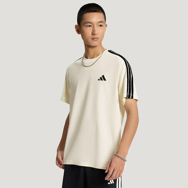Adidas阿迪达斯男装2026秋季新款ST 3ST TEE透气短袖T恤KX0502