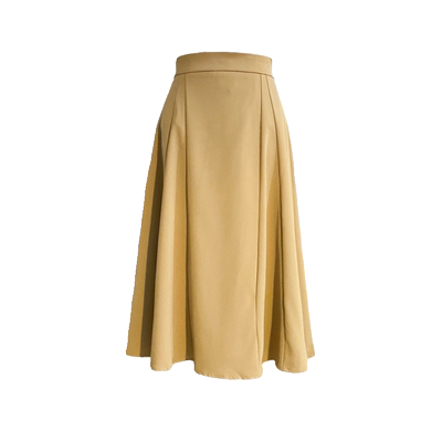 中长伞裙法式气质a字半身裙显瘦