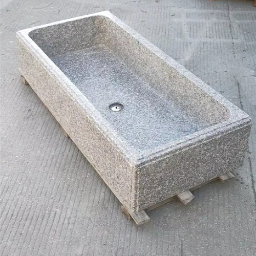 天然石头户外庭院大理石台盆