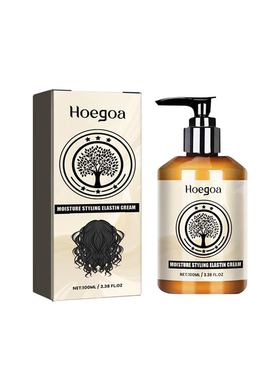 跨境爆品 hoegoa 摩洛哥卷发滋润弹力素 卷发自然造型护理