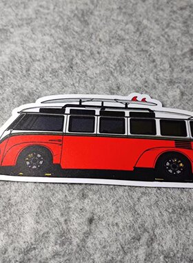 个性面包车车身改装贴反光贴车贴磨砂划纹纸摩托贴贴画D2834