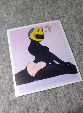 日漫改装件二次元漫画老婆酱改装汽车摩托贴纸痛车小窗车贴D2248