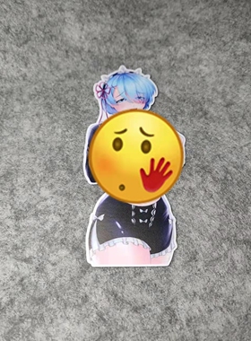 个性日漫二次元漫画老婆酱改装汽车摩托贴纸痛车小窗车贴D2336