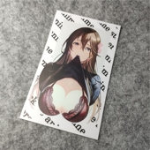 Jdm日系潮流改装 二次元 动漫汽车贴摩托贴纸侧窗划纹烫画D1309