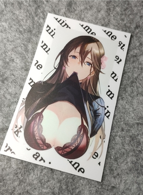 Jdm日系潮流改装二次元动漫汽车贴摩托贴纸侧窗划纹烫画D1309