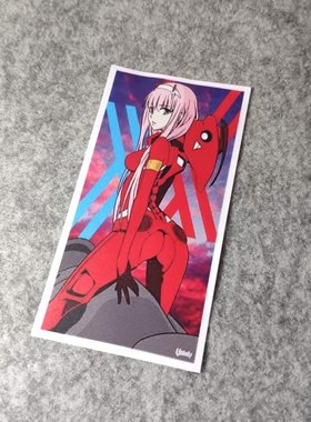 二次元日漫改装痛车摩托贴电动车老婆酱侧窗JDM烫画D1613