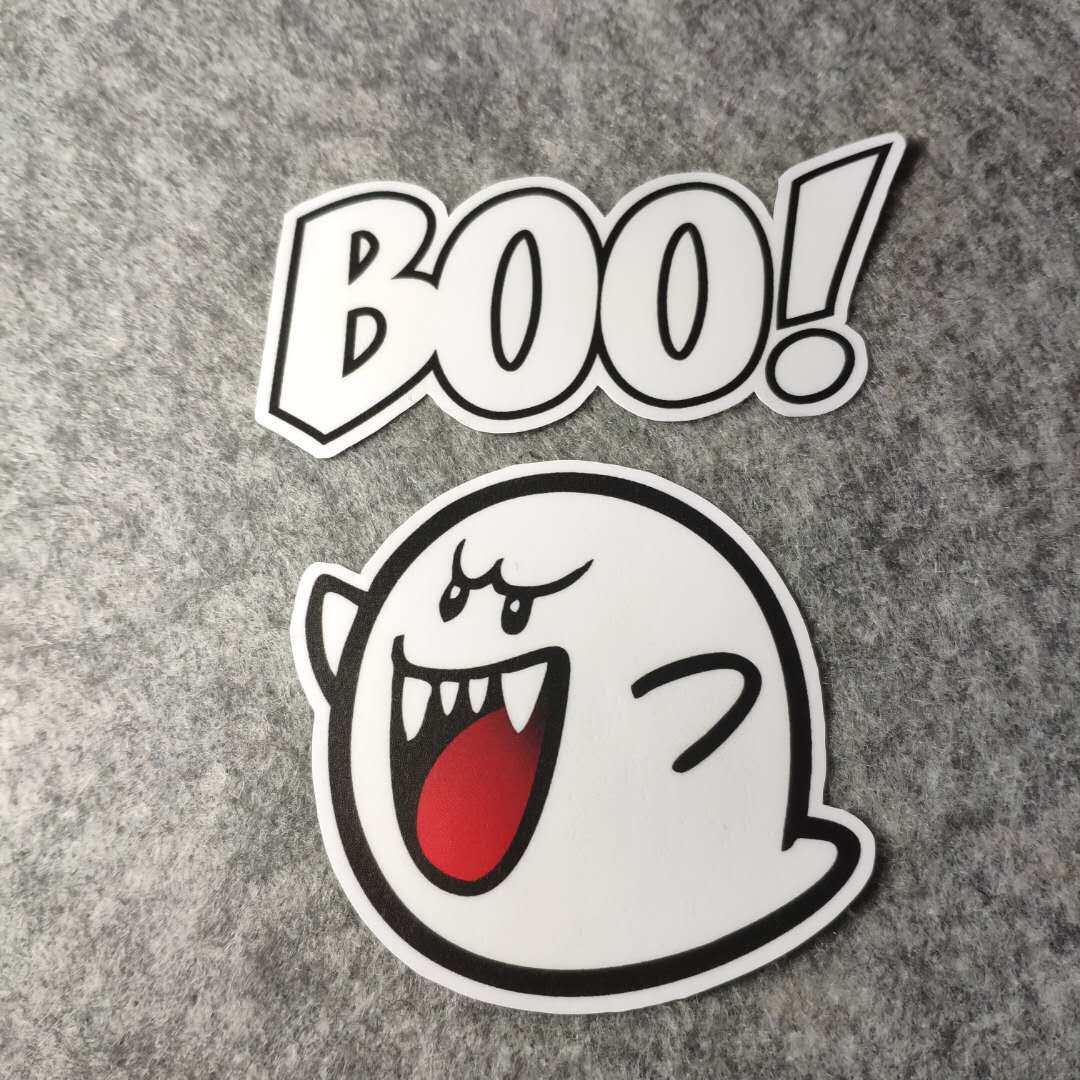 个性车贴潮流改装汽车贴摩托贴纸搞笑幽灵贴纸moto烫画车贴d962