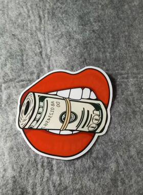 划纹装饰贴自粘车贴创意贴画时尚卡通动漫摩托贴画潮流百搭D2995