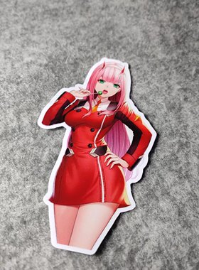 日漫二次元卡通老婆酱改装汽车摩托贴纸痛车小窗车贴D2398