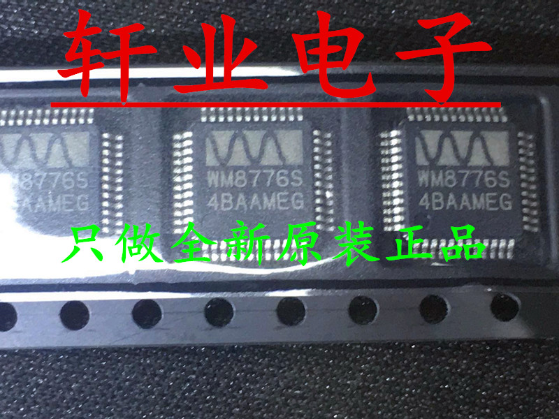 WM8776S WM8776SEFT/RV TQFP-48 ½Ó¿Ú Á¢ÌåÉùÒôƵ±à½âÂëÆ÷ICоƬ