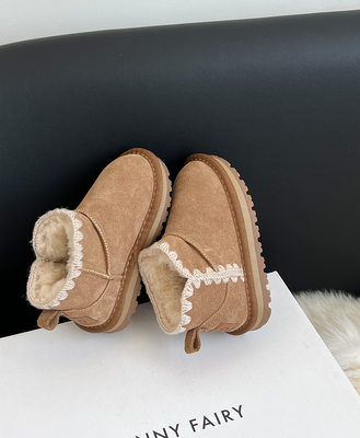 儿童加厚保暖雪地靴韩版棉靴子