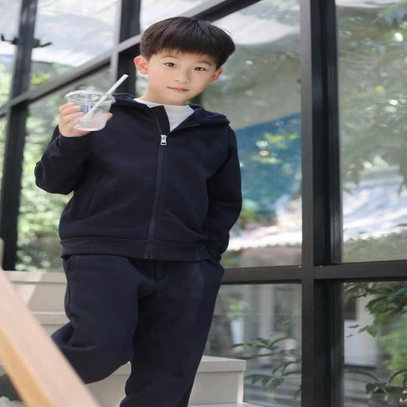 儿童春秋卫衣套装休闲运动两件套