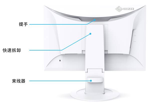 EIZO艺卓显示器高清 EV2360/ EV2457 24寸专业顯示屏