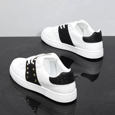 厚底小白鞋男真皮透气新款百搭男白鞋潮男运动休闲软底增高板鞋男