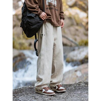 it neith BIAS潮牌户外徒步防泼水工装裤男直筒美式速干冲锋裤潮