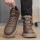 新款 厚底工装 高筒男鞋 运动休闲板鞋 马丁靴 英伦风复古皮鞋 2025冬季