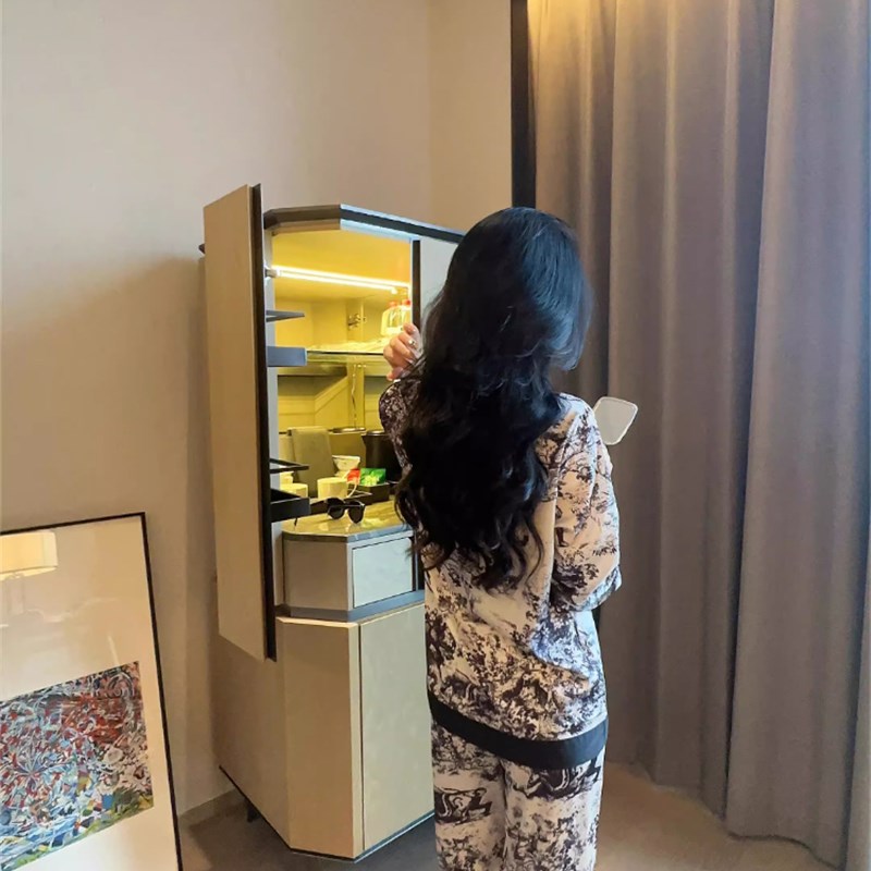 WEI TING新中式国风冰丝睡衣女春秋款高级感套装女士长袖家居服
