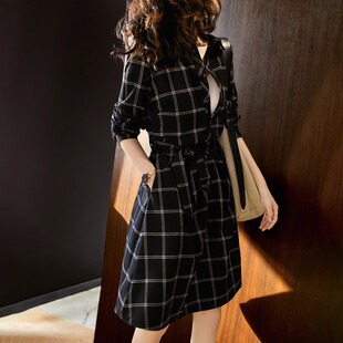 子衬衫 秋装 复古高级感御姐轻熟风格 法式 连衣裙 女2023年新款