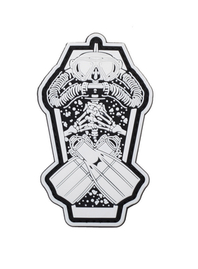 复刻CLEARED HOT Drown Me In Kit水肺潜水战术蛙人PVC夜光士气章