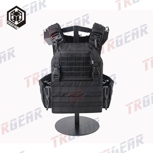 【生来兵骨&钛敌科】菁英 EDS 2.0 快解型 黑色战术背心磁吸快拆