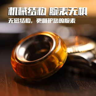 正版奶酪指环EDC推牌棘轮玩具机械手感戒指办公室潮玩解压玩具