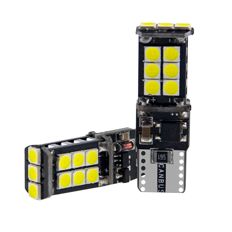 示宽灯改装汽车led透镜t10小灯泡超亮车外灯日行灯行车灯插泡通用