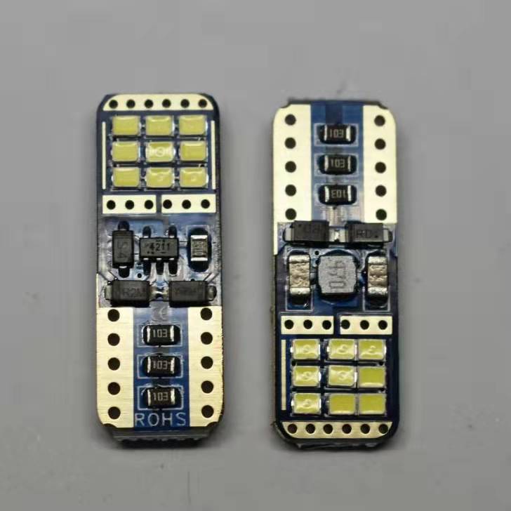 示宽灯改装汽车led透镜t10小灯泡超亮车外灯日行灯行车灯插泡通用