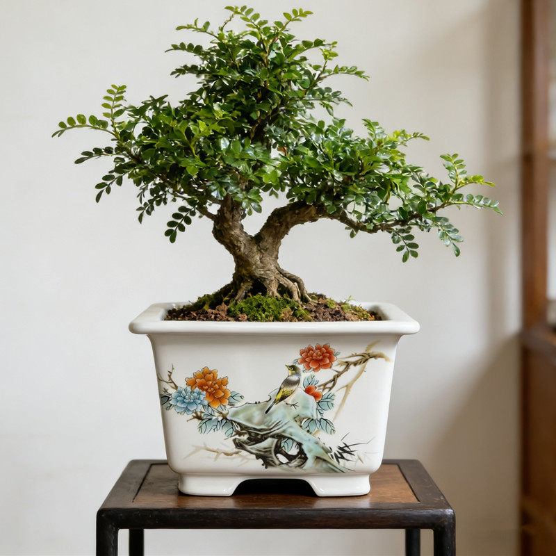 精品紫砂花盆四方盆景盆彩绘烤画大口径经典植物盆栽陶瓷清仓特价,鲜花速递/花卉仿真/绿植园艺,花盆,淘宝优惠券,粉丝福利购,淘宝优惠卷