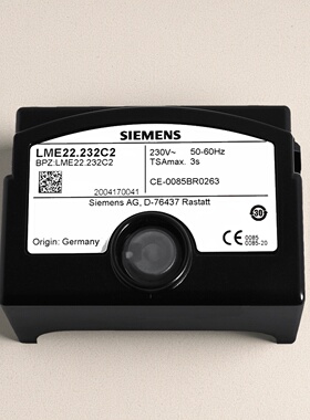 燃烧机控制器燃烧器程控器LME22.232C2西门子SIEMENS燃气锅炉配件