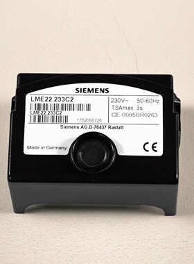 SIEMENS西门子燃烧机控制器程序控制盒LME22.233C2燃烧器锅炉配件