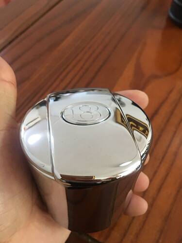 宾利烟灰缸 适用 飞驰 欧陆 GT 慕尚 GTC 添越 镀铬 原厂