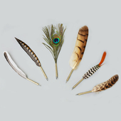 哈利波特简易卡纸装 复古猫头鹰现货蘸水笔 羽毛笔周边创意钢笔欧式