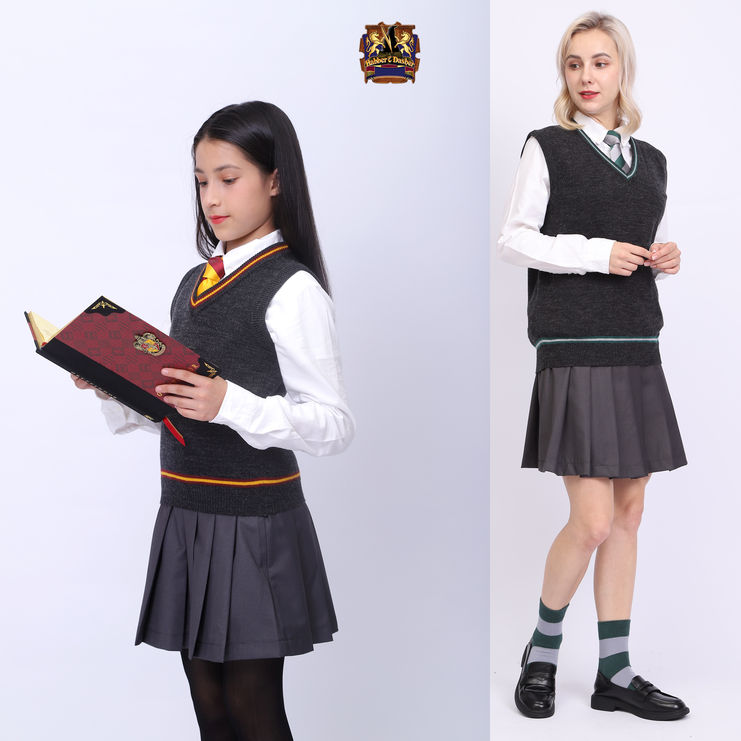 哈利赫敏v领深灰狮院cos官方周边