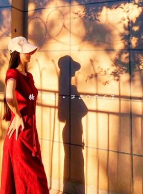 【糖与盐】法式酒红色小众刺绣旗袍女2026夏季新中式修身收腰长裙