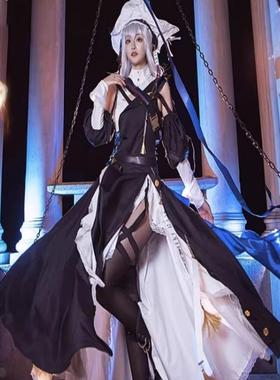 明日方舟cos海嗣归溟幽灵鲨艾丽妮流明掠风游戏cosplay套装女