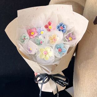 成品陶瓷花束景德镇手工DIY材料包实用情人节生日礼物闺蜜送女友