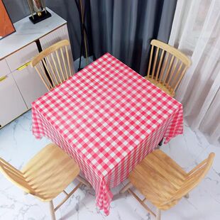 加厚50张100张塑料一次性桌布大排档地摊火锅正方桌台布圆桌面布