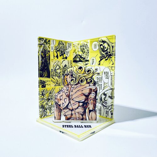 大总统瓦伦泰周边手办jojo飙马野郎漫画摆件动漫亚克力三插立牌